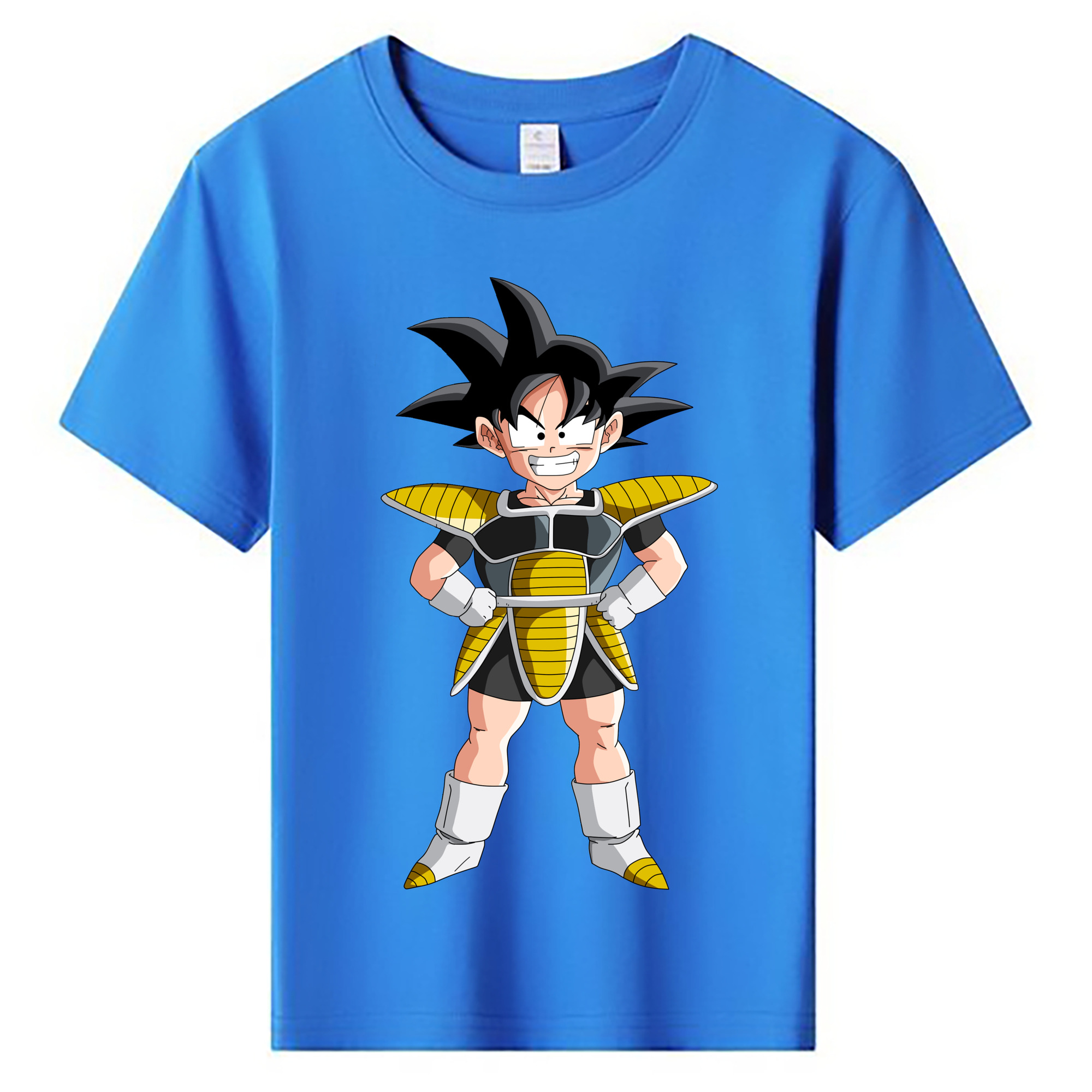 （画像用） ドラゴンボール 孫悟空（そん ごくう）Son Goku カカロット DRAGON BALL Kakarotto 綿100％キッズTシャツ（フロントプリント）
